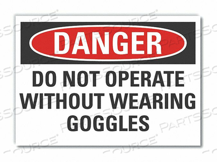 OEM#: LCU4-0562-ED_10X7ЗНАК ОПАСНОСТИ 10 Ш 7 В 0,004 ТОЛЩИНА от Lyle Signs Inc.