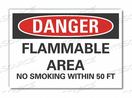 OEM#: LCU4-0571-RD_5X3.5ЗНАК ОПАСНОСТИ 5 Ш X 3-1/2 В ТОЛЩИНА 0,001 от Lyle Signs Inc.