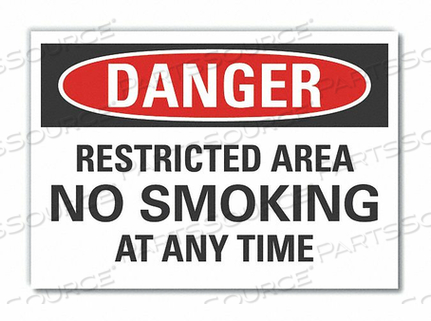 OEM#: LCU4-0572-ED_14X10ЗНАК ОПАСНОСТИ 14 Ш 10 В 0,004 ТОЛЩИНА от Lyle Signs Inc.