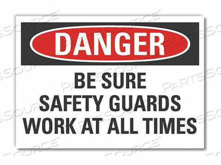 OEM#: LCU4-0574-ND_10X7ЗНАК ОПАСНОСТИ 10 Ш X 7 В ТОЛЩИНА 0,001 от Lyle Signs Inc.