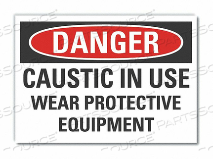 OEM#: LCU4-0582-ED_10X7ЗНАК ОПАСНОСТИ 10 Ш 7 В 0,004 ТОЛЩИНА от Lyle Signs Inc.