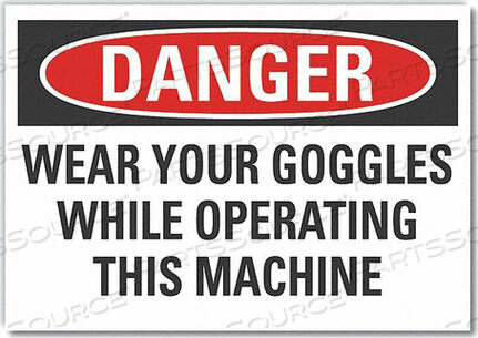 OEM#: LCU4-0625-RD_5X3.5ЗНАК ОПАСНОСТИ 5 Ш X 3-1/2 В ТОЛЩИНА 0,001 от Lyle Signs Inc.