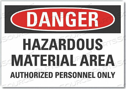 OEM#: LCU4-0643-ED_14X10ЗНАК ОПАСНОСТИ 14 Ш 10 В 0,004 ТОЛЩИНА от Lyle Signs Inc.