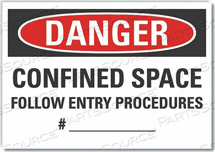 OEM#: LCU4-0646-ND_14X10ЗНАК ОПАСНОСТИ 14 Ш X 10 В ТОЛЩИНА 0,001 от Lyle Signs Inc.