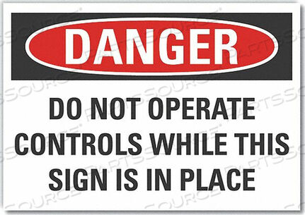 OEM#: LCU4-0647-ED_10X7ЗНАК ОПАСНОСТИ 10 Ш 7 В 0,004 ТОЛЩИНА от Lyle Signs Inc.