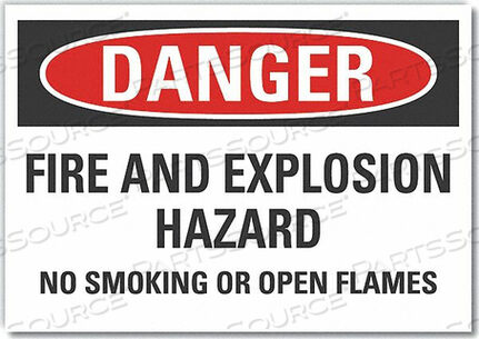 OEM#: LCU4-0649-RD_7X5ЗНАК ОПАСНОСТИ 7 Ш X 5 В ТОЛЩИНА 0,001 от Lyle Signs Inc.