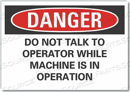 OEM#: LCU4-0654-ED_14X10ЗНАК ОПАСНОСТИ 14 Ш 10 В 0,004 ТОЛЩИНА от Lyle Signs Inc.