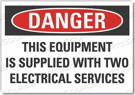 OEM#: LCU4-0662-ND_10X7ЗНАК ОПАСНОСТИ 10 Ш X 7 В ТОЛЩИНА 0,001 от Lyle Signs Inc.
