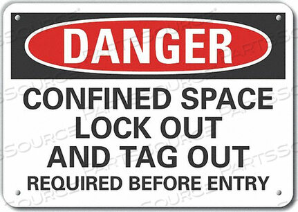 OEM#: LCU4-0667-NP_10X7ЗНАК ОПАСНОСТИ 10 Ш 7 В 0,055 ТОЛЩИНА от Lyle Signs Inc.