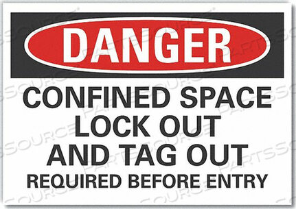 OEM#: LCU4-0667-RD_5X3.5ЗНАК ОПАСНОСТИ 5 Ш X 3-1/2 В ТОЛЩИНА 0,001 от Lyle Signs Inc.