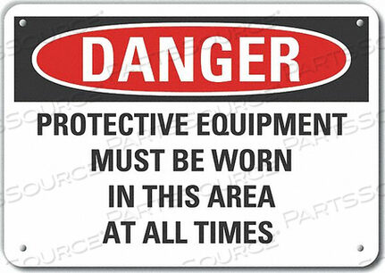 OEM#: LCU4-0674-NA_14X10ЗНАК ОПАСНОСТИ 14 Ш X 10 В ТОЛЩИНА 0,040 от Lyle Signs Inc.