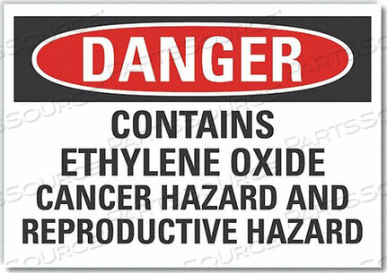 OEM#: LCU4-0679-RD_14X10DANGER SIGN 14 W X 10 H 0.001 THICK by Lyle Signs Inc.