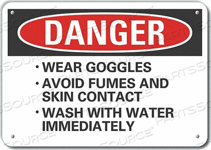 ЗНАК ОПАСНОСТИ 10 Ш X 7 В 0,040 ТОЛЩИНА