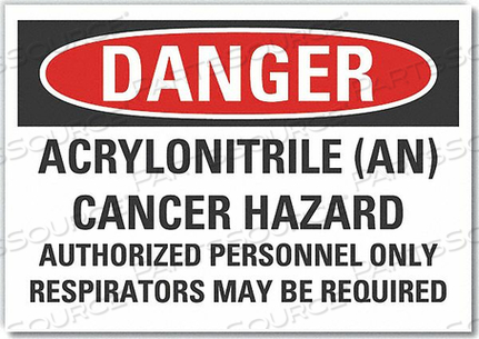 ЗНАК ОПАСНОСТИ 5 Ш X 3-1/2 В ТОЛЩИНА 0,001