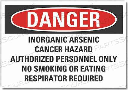 ЗНАК ОПАСНОСТИ 7 Ш X 5 В ТОЛЩИНА 0,001