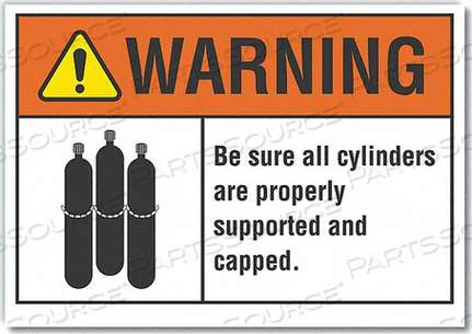 DANGER SIGN 5 W X 3-1/2 H 0.001 THICK