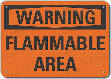 DANGER SIGN 10 W X 7 H 0.040 THICK