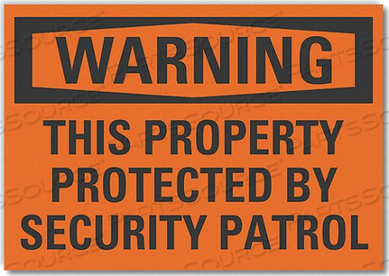 ЗНАК ОПАСНОСТИ 7 Ш X 5 В ТОЛЩИНА 0,001