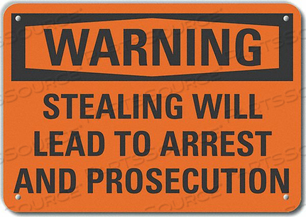 DANGER SIGN 14 W X 10 H 0.040 THICK