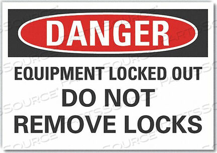 OEM#: LCU4-0586-ED_14X10ЗНАК ОПАСНОСТИ 14 Ш 10 В 0,004 ТОЛЩИНА от Lyle Signs Inc.