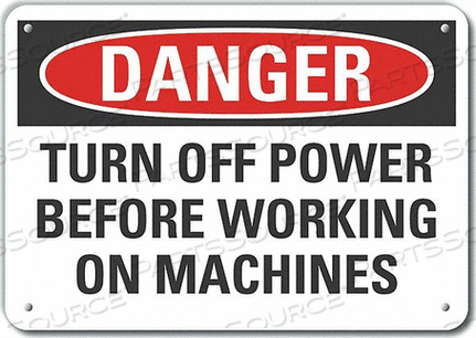 OEM#: LCU4-0594-NP_10X7ЗНАК ОПАСНОСТИ 10 Ш X 7 В ТОЛЩИНА 0,055 от Lyle Signs Inc.