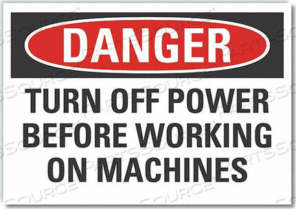 OEM#: LCU4-0594-ND_7X5ЗНАК ОПАСНОСТИ 7 Ш X 5 В ТОЛЩИНА 0,001 от Lyle Signs Inc.