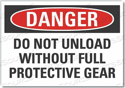 ЗНАК ОПАСНОСТИ 5 Ш X 3-1/2 В ТОЛЩИНА 0,001