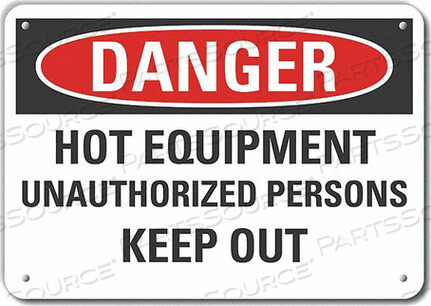 OEM#: LCU4-0606-NA_14X10ЗНАК ОПАСНОСТИ 14 Ш X 10 В ТОЛЩИНА 0,040 от Lyle Signs Inc.