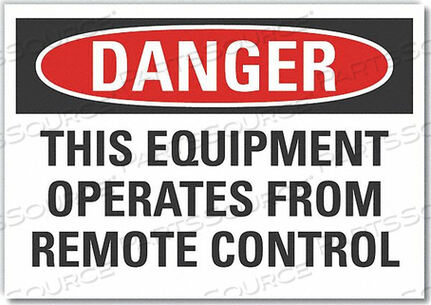 OEM#: LCU4-0608-RD_7X5ЗНАК ОПАСНОСТИ 7 Ш X 5 В ТОЛЩИНА 0,001 от Lyle Signs Inc.