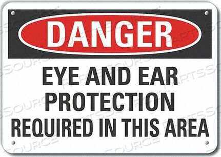 OEM#: LCU4-0610-RA_10X7ЗНАК ОПАСНОСТИ 10 Ш X 7 В ТОЛЩИНА 0,040 от Lyle Signs Inc.