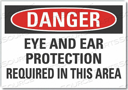 OEM#: LCU4-0610-RD_5X3.5DANGER SIGN 5 W X 3-1/2 H 0.001 THICK by Lyle Signs Inc.