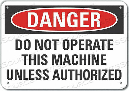 OEM#: LCU4-0612-NA_10X7ЗНАК ОПАСНОСТИ 10 Ш X 7 В ТОЛЩИНА 0,040 от Lyle Signs Inc.