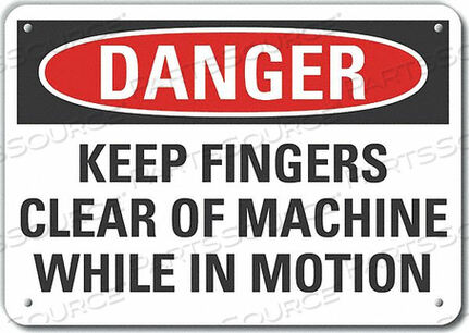 OEM#: LCU4-0614-RA_10X7ЗНАК ОПАСНОСТИ 10 Ш X 7 В ТОЛЩИНА 0,040 от Lyle Signs Inc.