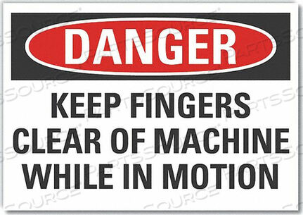 OEM#: LCU4-0614-ND_5X3.5ЗНАК ОПАСНОСТИ 5 Ш X 3-1/2 В ТОЛЩИНА 0,001 от Lyle Signs Inc.