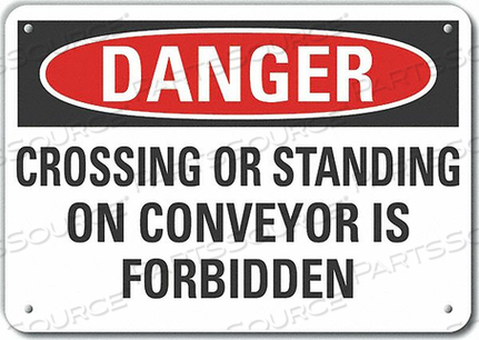 OEM#: LCU4-0616-NA_14X10ЗНАК ОПАСНОСТИ 14 Ш X 10 В ТОЛЩИНА 0,040 от Lyle Signs Inc.