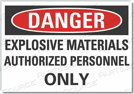 OEM#: LCU4-0617-RD_10X7ЗНАК ОПАСНОСТИ 10 Ш X 7 В ТОЛЩИНА 0,001 от Lyle Signs Inc.