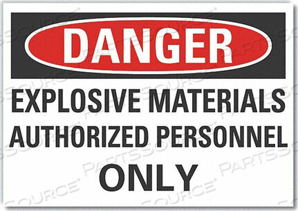 OEM#: LCU4-0617-ND_14X10ЗНАК ОПАСНОСТИ 14 Ш X 10 В ТОЛЩИНА 0,001 от Lyle Signs Inc.