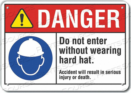 ЗНАК ОПАСНОСТИ 10 Ш X 7 В 0,055 ТОЛЩИНА