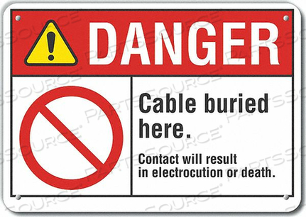 ЗНАК ОПАСНОСТИ 10 Ш X 7 В 0,055 ТОЛЩИНА