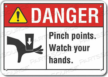 OEM#: LCU4-0165-NA_14X10DANGER SIGN 14 W X 10 H 0.040 THICK by Lyle Signs Inc.