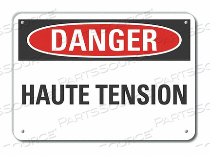 ЗНАК ОПАСНОСТИ 14 Ш X 10 В 0,040 ТОЛЩИНА