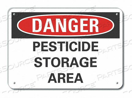 OEM#: LCU4-0458-NA_10X7ЗНАК ОПАСНОСТИ 10 Ш X 7 В ТОЛЩИНА 0,040 от Lyle Signs Inc.