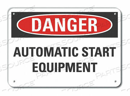 OEM#: LCU4-0485-NP_10X7ЗНАК ОПАСНОСТИ 10 Ш X 7 В ТОЛЩИНА 0,055 от Lyle Signs Inc.