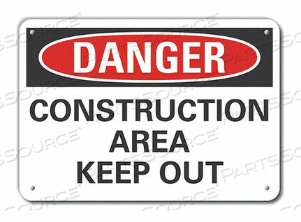 OEM#: LCU4-0491-NA_10X7ЗНАК ОПАСНОСТИ 10 Ш X 7 В ТОЛЩИНА 0,040 от Lyle Signs Inc.