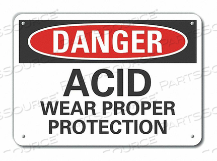 OEM#: LCU4-0494-NA_10X7ЗНАК ОПАСНОСТИ 10 Ш X 7 В ТОЛЩИНА 0,040 от Lyle Signs Inc.