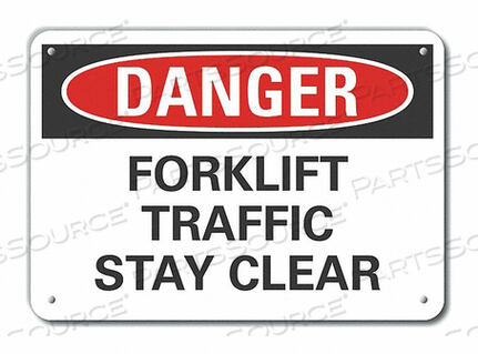 OEM#: LCU4-0496-NA_10X7ЗНАК ОПАСНОСТИ 10 Ш X 7 В ТОЛЩИНА 0,040 от Lyle Signs Inc.