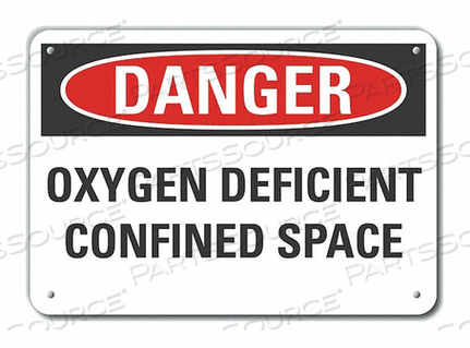 OEM#: LCU4-0518-RA_10X7ЗНАК ОПАСНОСТИ 10 Ш X 7 В ТОЛЩИНА 0,040 от Lyle Signs Inc.