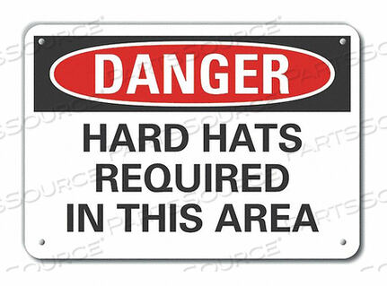 OEM#: LCU4-0520-NP_10X7ЗНАК ОПАСНОСТИ 10 Ш X 7 В ТОЛЩИНА 0,055 от Lyle Signs Inc.