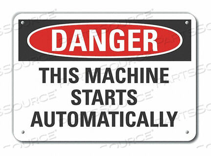 OEM#: LCU4-0531-NP_10X7ЗНАК ОПАСНОСТИ 10 Ш X 7 В ТОЛЩИНА 0,055 от Lyle Signs Inc.