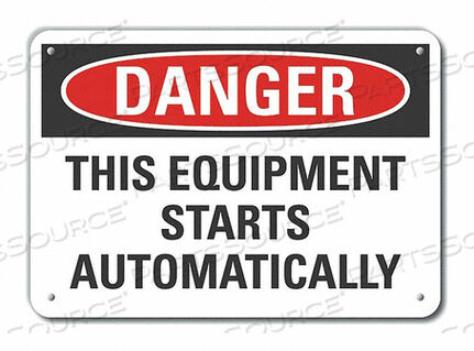 OEM#: LCU4-0540-NA_14X10ЗНАК ОПАСНОСТИ 14 Ш X 10 В ТОЛЩИНА 0,040 от Lyle Signs Inc.